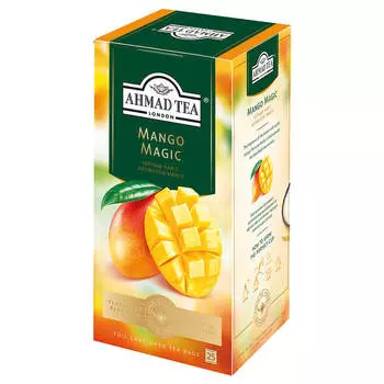 Чай Ahmad Tea 25 пак*1.5 г черный манго