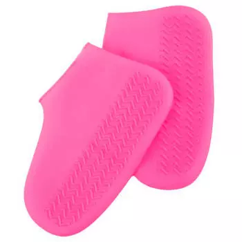 Чехол силиконовый для обуви M розовый 22-26,5 см