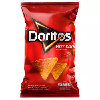 Чипсы Doritos 100г острый перец