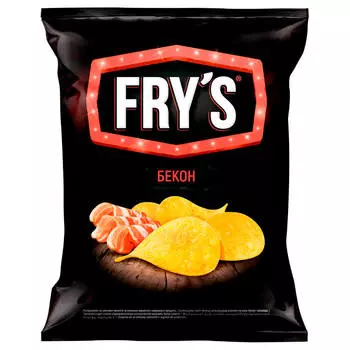 Чипсы Frys 70г бекон