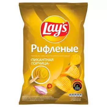 Чипсы Lays 150г пикантная горчица