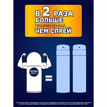 Дезодорант Nivea men 50мл ролик невидимый для черного и белого