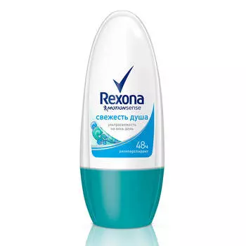 Дезодорант Rexona 50мл шарик свежесть душа