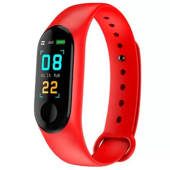 Фитнес-браслет Smarterra FitMaster ремешок - красный