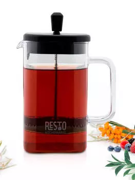 Френч-пресс 600мл Resto kitchenware квадратная форма