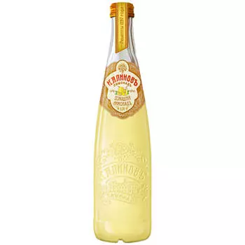 Газированный напиток Калинов Родник 0,5л лимонад домашний ст/б