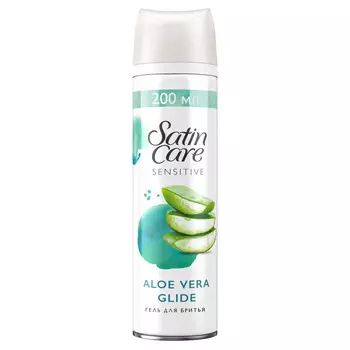 Гель для бритья Satin Care 200мл для чувствительной кожи