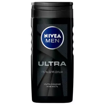 Гель для душа Nivea men 250мл ультра