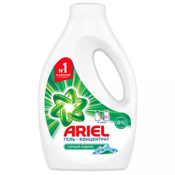 Гель для стирки Ariel 1,04л Горный родник