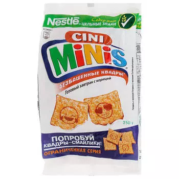 Готовый завтрак Cini Minis 250г пакет Nestle