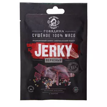 Говядина Big Chief Jerky 25г перченые