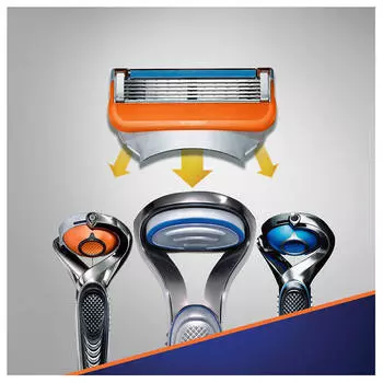 Кассеты Gillette Fusion 6шт