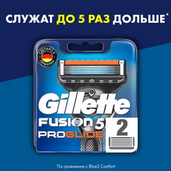 Кассеты Gillette Fusion ProGlide 2шт