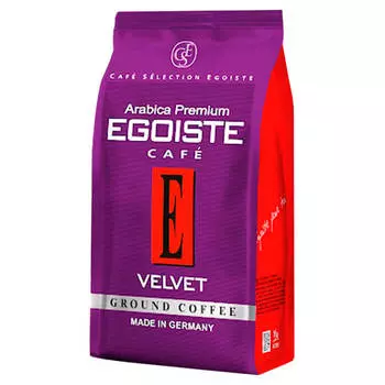 Кофе Egoiste 200г велвет молотый м/уп