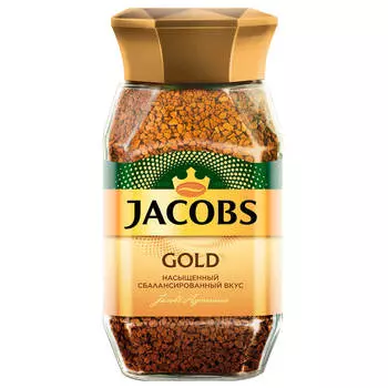 Кофе Jacobs Gold 95г растворимый ст/б