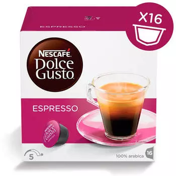 Кофе Nescafe Dolce Gusto 16 капсул Espresso