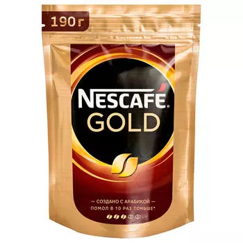 Кофе Nescafe Gold 190г м/у