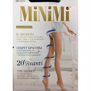 Колготки MiNiMi аванти 20 ден неро р.4