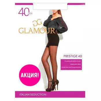 Колготки женские Glamour Prestige 40 ден неро р.2