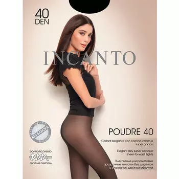 Колготки женские Incanto пудра матовые 40 неро р.3