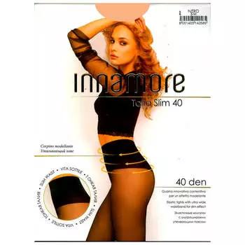 Колготки женские Innamore талия Slim 40 ден миель р. 2