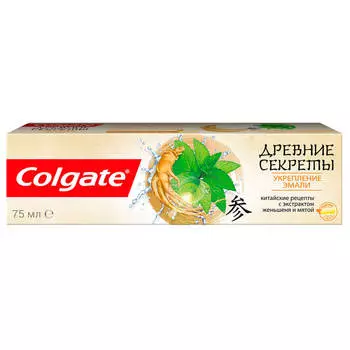 Зубная паста Colgate древние секреты 75мл укрепление эмали