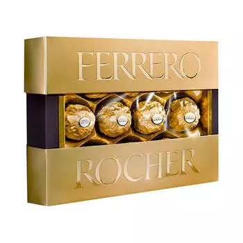 Конфеты Ferrero Rocher 125г т-10