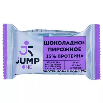 Конфеты Jump one 30г шоколадное пирожное