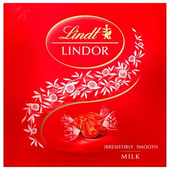 Конфеты Lindor 125г молочный Lindt