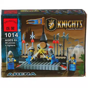 Конструктор Enlighten Brick 88 деталей средневековье арена 1014/г71078