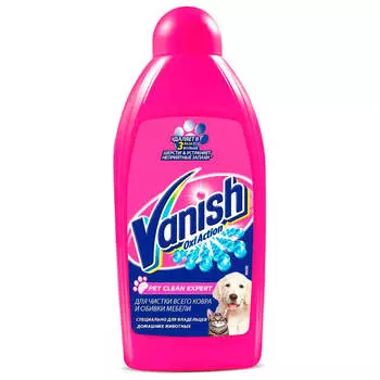 Пятновыводитель для ковров и обивки мебели Vanish 450мл шампунь