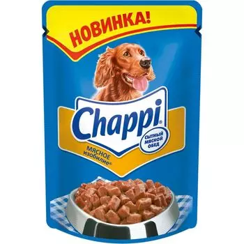 Корм для собак чаппи вес мясное изобилие
