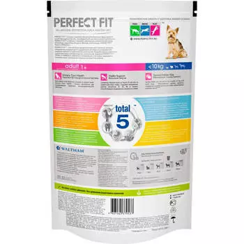 Корм для собак Perfect Fit 500г для взрослых собак мелких пород с курицей