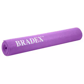 Коврик для йоги Bradex 173х61 фиолетовый sf 0397
