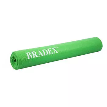 Коврик для йоги и фитнеса Bradex 173*61*0.3 зеленый