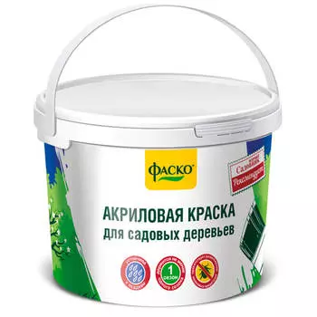 Краска для садовых деревьев Фаско 1,2кг