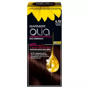 Краска для волос Garnier Olia 4.15 морозный шоколад