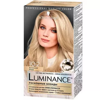 Краска для волос Luminance 10.2 ангельский блонд