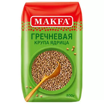 Крупа гречневая Макфа 800г