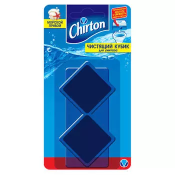 Кубик чистящий Chirton 50г 2шт морской прибой