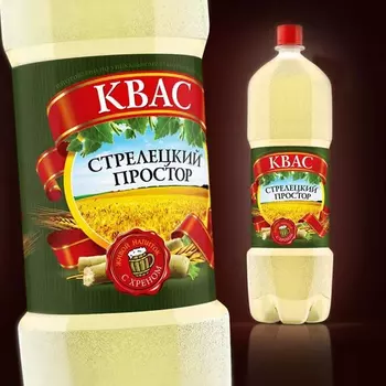 Квас стрелецкий простор 1,5л с хреном