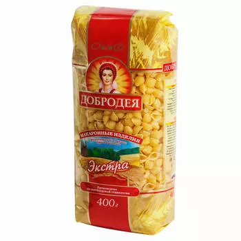 Макароны Добродея 400г ракушки