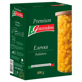 Макароны Granmulino 400г ёлочка премиум