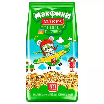 Макароны MAKFA 250г фигурные макфики подводный мир