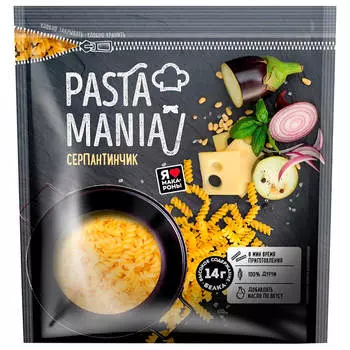 Макароны Pasta Mania 430г серпантинчик