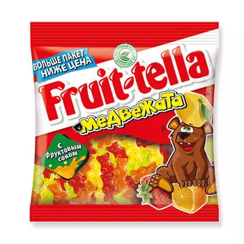 Мармелад жевательный Fruittella 150г медвежата Ван Мелле