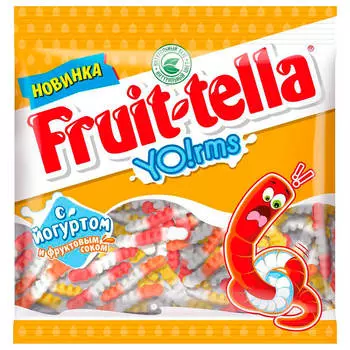 Мармелад жевательный Fruittella йормс 138г Ван Мелле