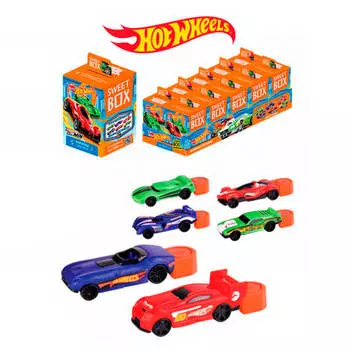 Мармелад жевательный с игрушкой Hot Wheels 10г Sweet Box с натуральным соком Конфитрейд