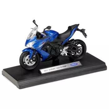 Мотоцикл Welly 1:18 Suzuki Gsx s1000f 12844p