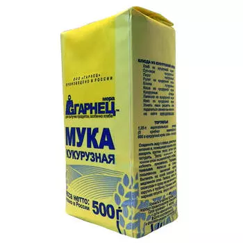 Мука кукурузная Гарнец 500г